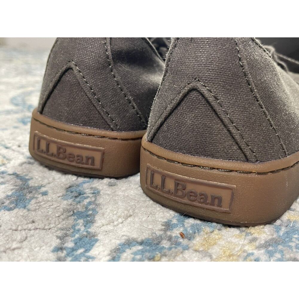 L.L. Bean Mens Campside 2 Eye 505999 Brown Boat Shoes Lace Up Size 8 - Picture 5 of 8
